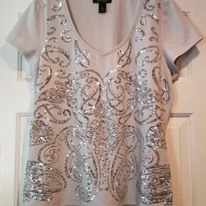 Sequined top